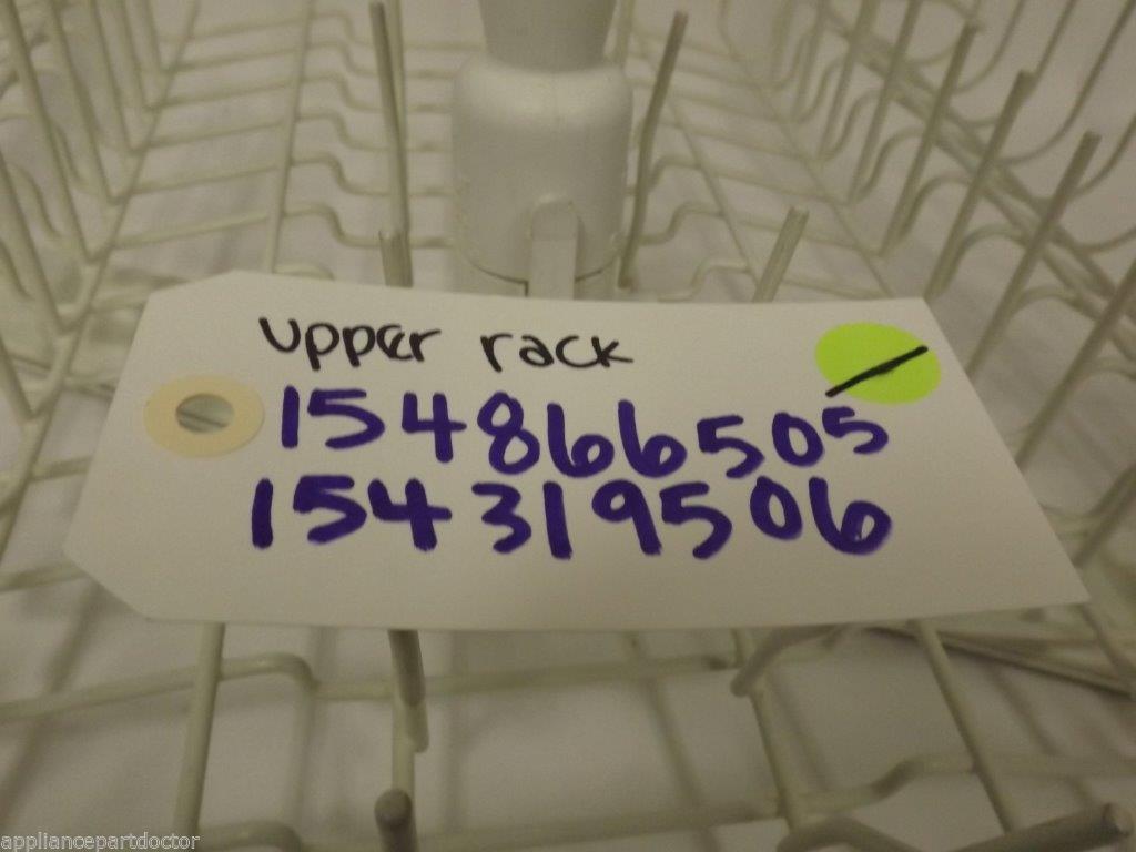 FRIGIDAIRE DISHWASHER 154866505 154319506 UPPER RACK USED FRIGIDAIRE DISHWASHER 154866505 154319506 UPPER RACK USED